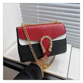 Trendy Women's Shoulder Bag Red